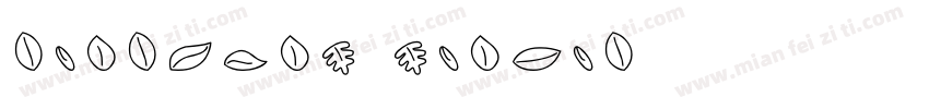 Seasonal Leaves字体转换